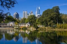 Hunt for historic landmarks and bond with your teammates during our GeoTrek team building activity in Atlanta Georgia