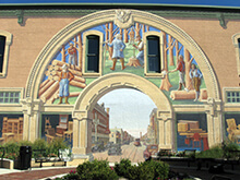 Mural in Grand Rapids Michigan photographed by a participant during our GeoTrek team building activity