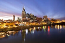 Nashville Tennessee is a great location to host your next team building activity